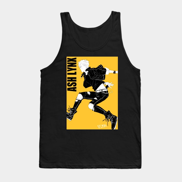 Ash Lynx Jump - Banana Fish Tank Top by MykaAndSalmon